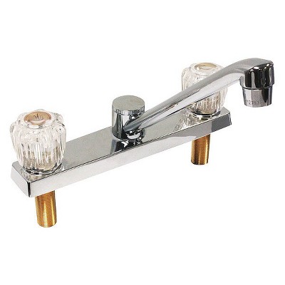 Dominion Faucets  Low Arc,Chrome,,Plastic 77-1205