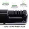 ELITRA HOME Professional Electric Knife Sharpener | 3 Stage Chef Knife Sharpening Tool for Kitchen Knives, Pocket Knife Scissors - image 2 of 4