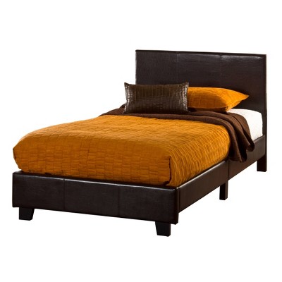 Twin Springfield Bed in a Box Bed Set Brown - Hillsdale Furniture