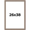 PosterPalooza | Ornate Gold Picture Frame - UV Acrylic, Foam Board Backing, Hanging Hardware - 2 of 4
