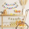 Big Dot of Happiness Cheerful Happy Birthday - Colorful Birthday Party Mini Pennant Banner - Happy Birthday - 2 of 4