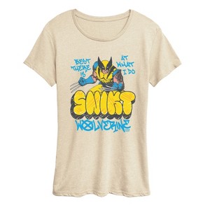 Women's - Marvel - Wolverine Street Short Sleeve Graphic T-Shirt - 1 of 4
