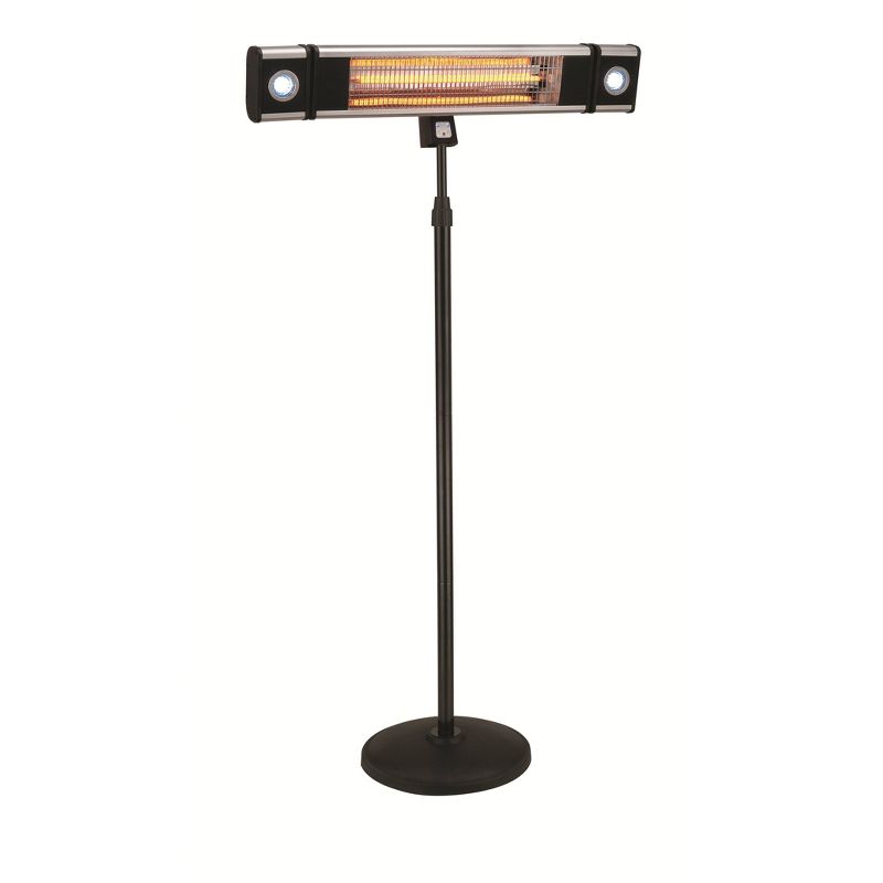 Infrared Electric Freestanding LED Outdoor Heater - EnerG+, 1 of 8