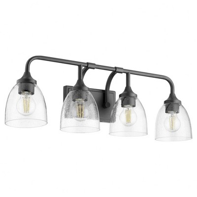 Quorum Lighting Enclave 4 - Light Vanity in  Matte Black
