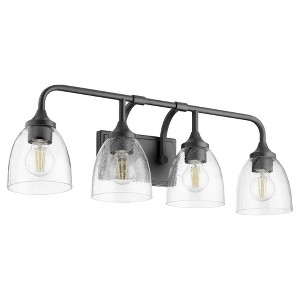 Quorum Lighting Enclave 4 - Light Vanity in  Matte Black - 1 of 1