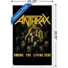 Trends International Anthrax - Among The Living Dead Framed Wall Poster Prints - 3 of 4