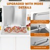 Drop in Ice Chest, Stainless Steel Commercial Ice Bin with Hinged Cover, Outdoor Kitchen Ice Bar for Drinks - 4 of 4