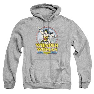 Dc Wonder Woman Star Of Paradise Island Adult Pull-Over Hoodie - 1 of 4