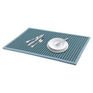 REGALWOVEN Waterproof & Durable Concave Convex Design Silicone Dish Drying Mat for Kitchen Counter - 1 of 4