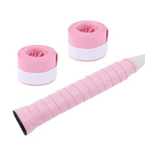 Unique Bargains Dry Tennis Racket Grip Tape Anti-Slip Absorbent 2 Pcs - 1 of 4