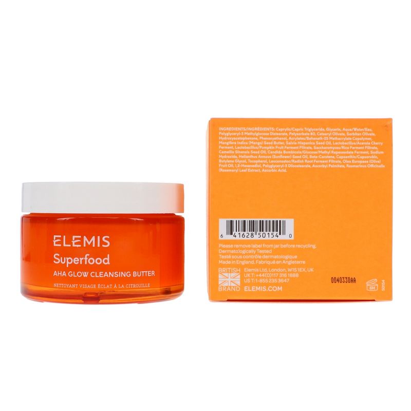 ELEMIS Superfood AHA Glow Cleansing Butter 3 oz, 2 of 9