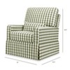 Namesake Crawford Pillowback Comfort Swivel Glider - 3 of 4
