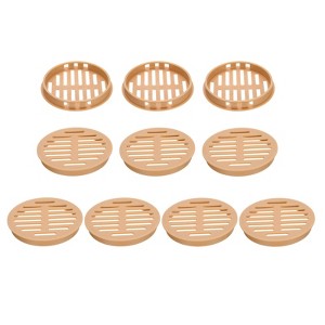 Unique Bargains Durable Impact-Resistant Scratch-Resistant Moisture-Resistant Air Vent Covers 10 Pcs - 1 of 4