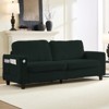 84" Oversized Loveseat Sofa Couch with USB&Type-C Charging Port, Compact 2-Seater Couch with Side Pocket,Ergonomic Design Soft Sofa - 2 of 4
