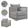 Modway Aura Rattan Outdoor Patio Armchair - 3 of 4