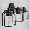 Capital Lighting Harmon 3 - Light Vanity in  Matte Black - 4 of 4