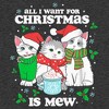 Boy's Lost Gods All I Want for Christmas Is Mew T-Shirt - 2 of 4