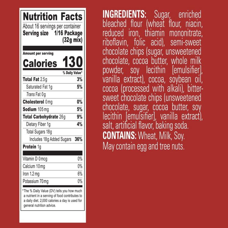 Ghirardelli Double Chocolate Brownie Mix - 18oz, 4 of 8