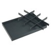 Unique Bargains PU Leather Jewelry Display Organizer Trays with Removable Dividers for Drawers - 4 of 4