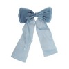Unique Bargains Elegant Bow Ribbon Duckbill Hair Clips Hairdo Clip 1 Pc - 4 of 4