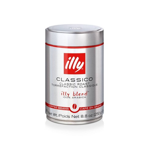 Illy Classico Medium Roast Whole Bean Coffee - 8.8oz : Target