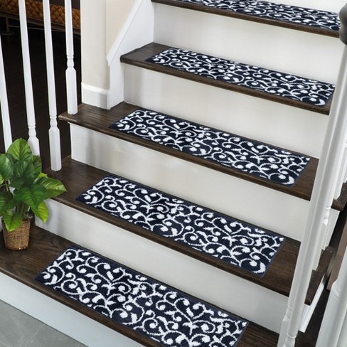 Non slip clearance carpet stair treads