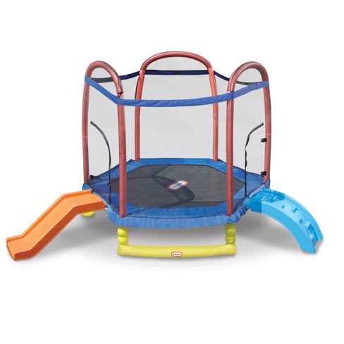 Little Tikes Climb and Slide 7' Trampoline - image 1 of 4