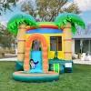 HeroKiddo 12'x18' Tropical Breeze Commercial Grade Bounce House with Single Slide, Detachable Pool, Basketball Hoop. - 2 of 4