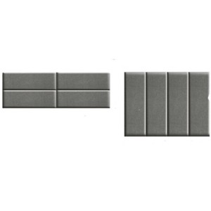MaseiKar Wall Mounted Headboard, Peel and Stick Headboard Panels in Dark Grey, Reusable and Removable Padded Wall Panels for Bedroom & Living Room - 1 of 4