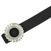 INSPIRE CHIC Women's Faux Leather Belt Fashion Ladies Belt with Rhinestone Buckle for Jeans Pants - 2 of 4