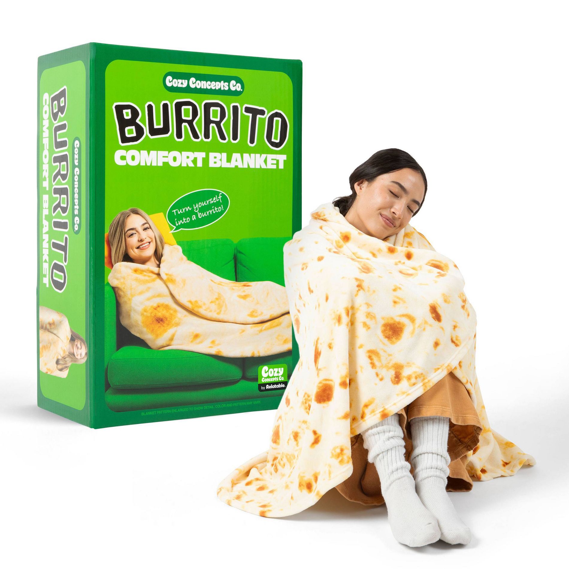Cozy Concepts Co. Burrito Comfort Blanket