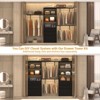 Besiost 24-In Closet Organizer with Drawers and Charging Station - 4 of 4