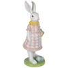 Northlight Girl Bunny with Easter Basket Outdoor Garden Statue - 12" - 4 of 4