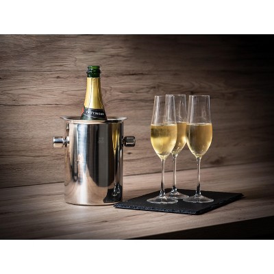 Peugeot Silver Stainless Steel Thermal Balancing Wine Bucket