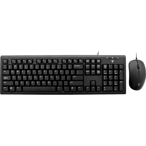 Basics Keyboard and 3-Button USB Mouse Combo 