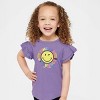 The Juniper Shop SmileyWorld Time For School Flutter Sleeve Tee - 2 of 4