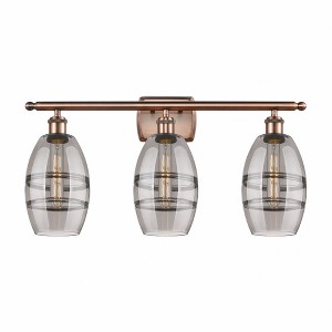Vaz - 3 Light Bath Vanity In Industrial Style-9.13 Inches Tall and 25.88 Inches Wide - 1 of 1