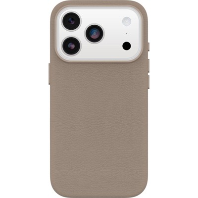 OtterBox Apple iPhone 17 Pro Symmetry Series Cactus Leather Case for MagSafe with Camera Control - Grey Comfort