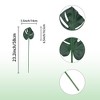 Unique Bargains Soft Materials High Simulation Reusable DIY Creative Artificial Plants 10 Pcs - 2 of 4