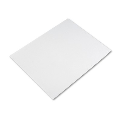 Pacon Four-Ply Poster Board 28 x 22 White 25/Carton 104159