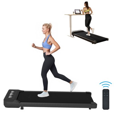 BestParts Under Desk Walking Pad Treadmill – 2.5 HP, 300 lb Capacity, 0.6-4.0 MPH, LED Display & Remote