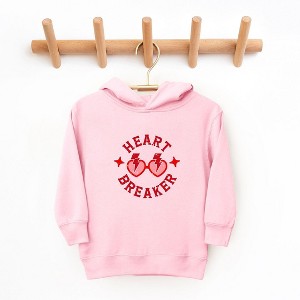 The Juniper Shop Heart Breaker Sunglasses Toddler Graphic Hoodie - 1 of 3