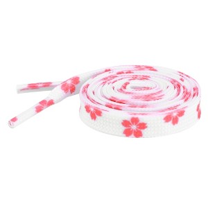 INSPIRE CHIC Colorful Floral Printed Flat Shoelaces for Casual 1 Pair - 1 of 4