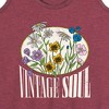Women's - Instant Message - Vintage Soul Graphic Racerback Tank - 2 of 4