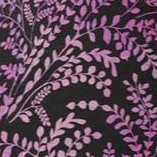 black flowy leaves