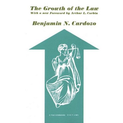 The Growth of the Law - by  Benjamin N Cardozo (Paperback)