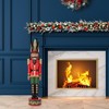 Haute Décor 37" Christmas Decorative Nutcracker Red/Green - 4 of 4