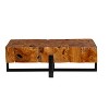 Rustic Teak Wood Coffee Table Brown - Olivia & May - 3 of 4