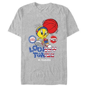 Men's Team USA X Looney Tunes Tweety Be Fearless T-Shirt - 1 of 4