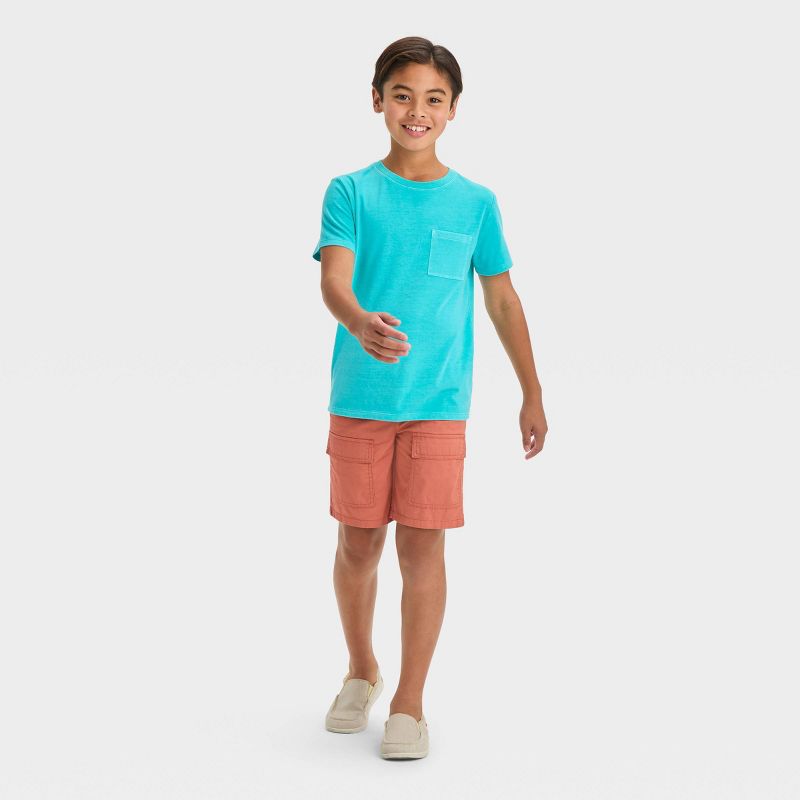 Boys' Relaxed 'At the Knee' Pull-On Cargo Shorts - Cat & Jack™, 4 of 5